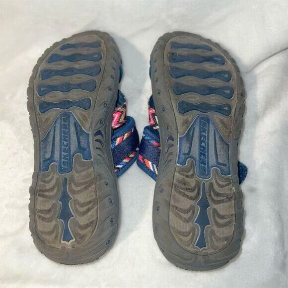 Skechers Women's Zigzag Strappy Sandals Multicolor Size 7 Casual Summer - Picture 7 of 7